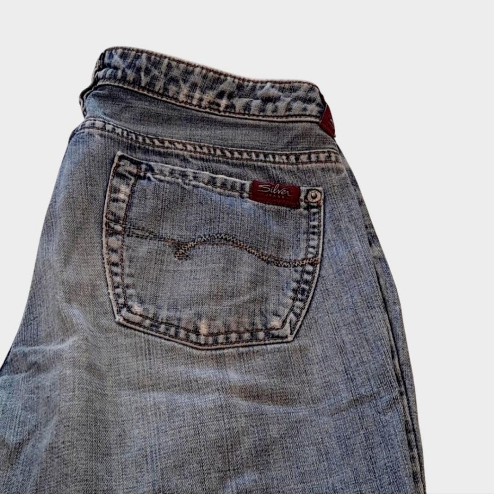 Silver jeans